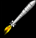 Moon rocket for meteors