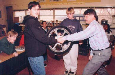 [Learning about a gyroscope]